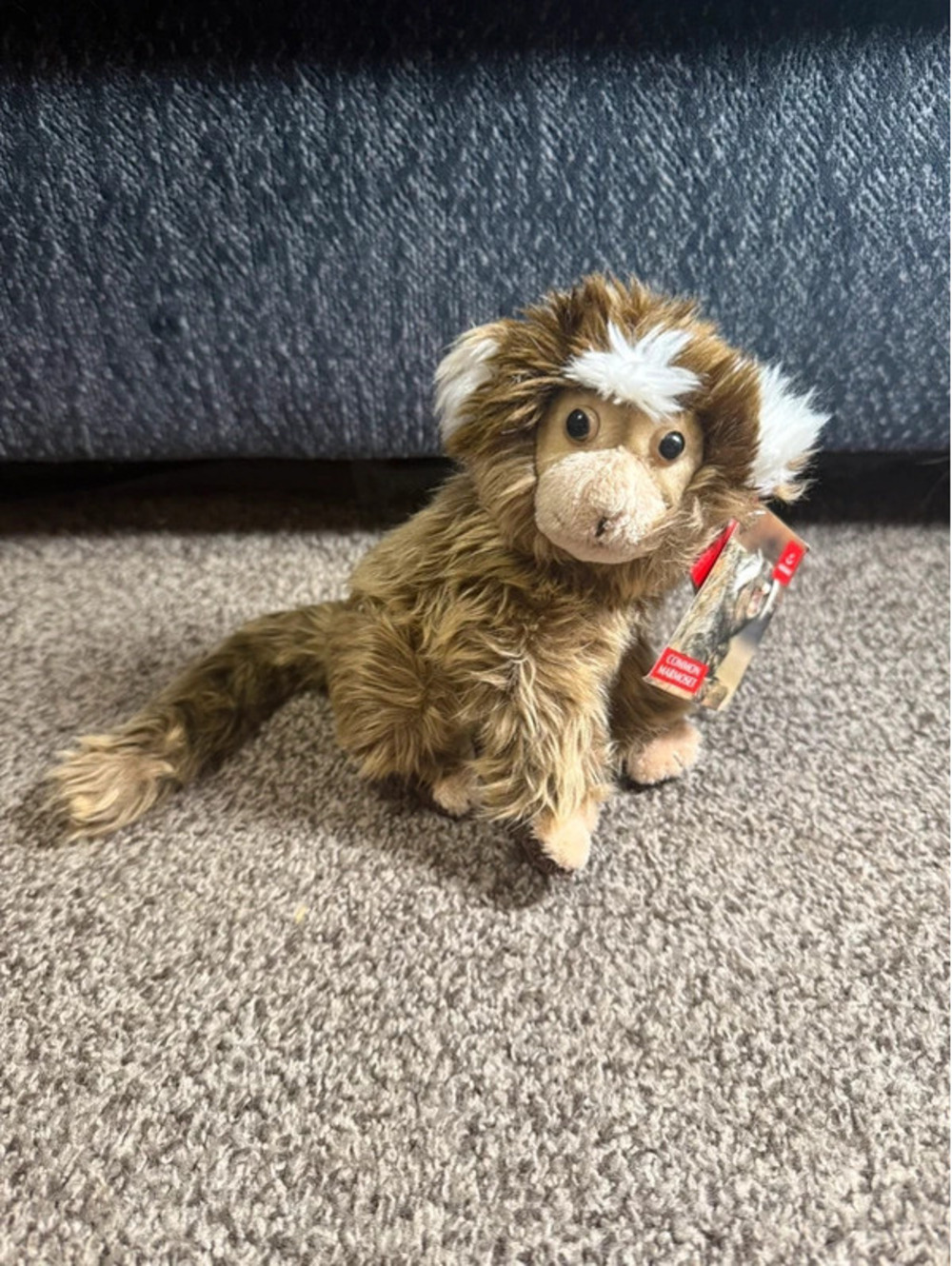 Aurora Common Marmoset Monkey Plush Stuffed Animal with Tags
